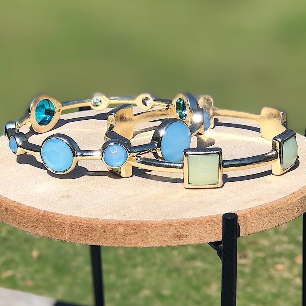 2 Bangle Bracelets ~ J Crew Vibes
